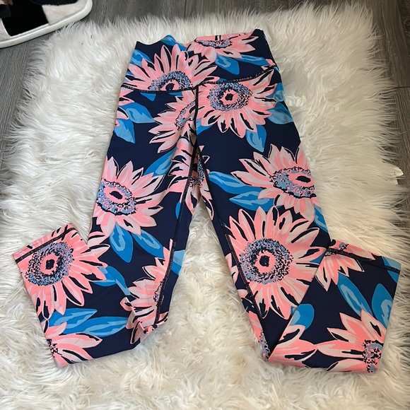Arie pastel flower leggings - Picture 1 of 3